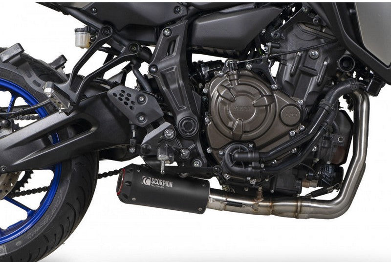 Scorpion Mufflers Red Power Full System Black Ceramic Coated Sleeve | PYA124SYSBCER