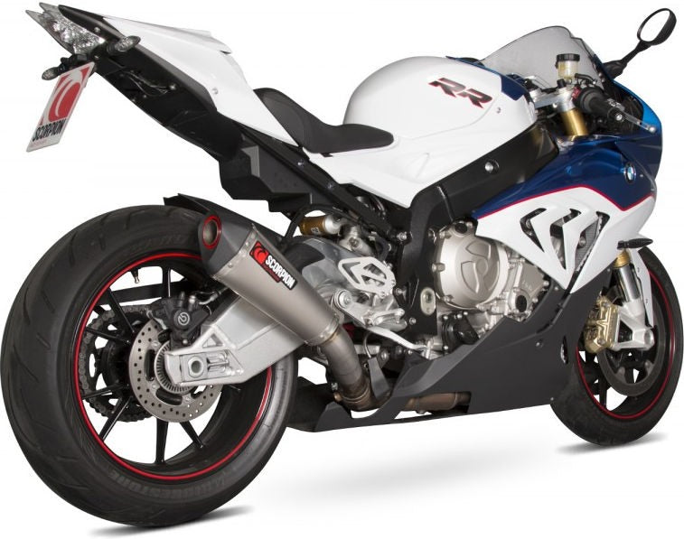 Scorpion / スコーピオンエキゾースト Serket (Taper)テーパースリップオン チタンスリーブ eマーク BMW S1000 RR 15-16 2015 - 2016 | RBM74TEO