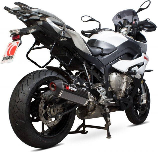 Scorpion / スコーピオンエキゾースト Serket スリップオン カーボンファイバースリーブ eマーク BMW S1000XR 2016 - 2018 | RBM75CEO