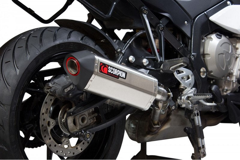 Scorpion / スコーピオンエキゾースト Serket スリップオン ステンレススリーブ eマーク BMW S1000 XR 16-Current 2016 - 2018 | RBM75SEO