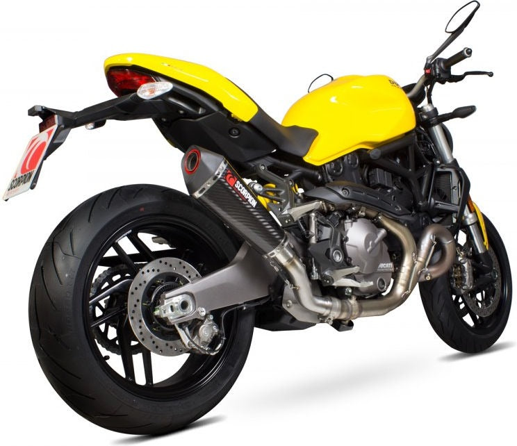 SCORPION / スコーピオンマフラー Serket Taper スリップオン リムーバルキャタライザー カーボンファイバースリーブ EC 公認 | RDI66CEO
