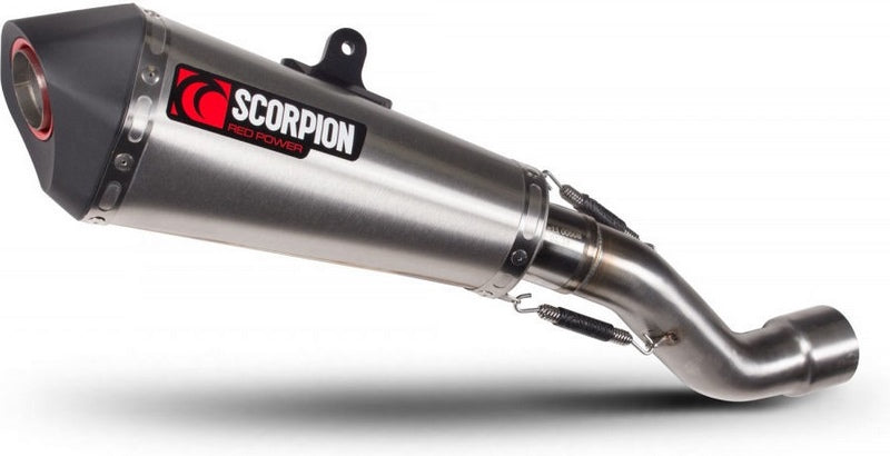 SCORPION / スコーピオンマフラー Serket Taper スリップオン リムーバルキャタライザー ステンレススリーブ EC 公認 | RDI66SEO