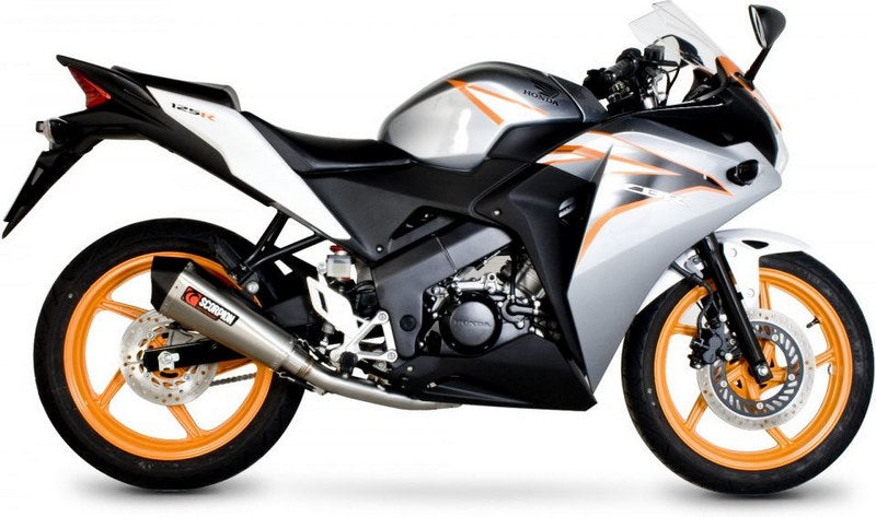 Scorpion / スコーピオンエキゾースト Serket テーパーフルシステム ステンレススリーブ eマーク Honda CBR 125R 2011 - 2016 | RHA151SEO