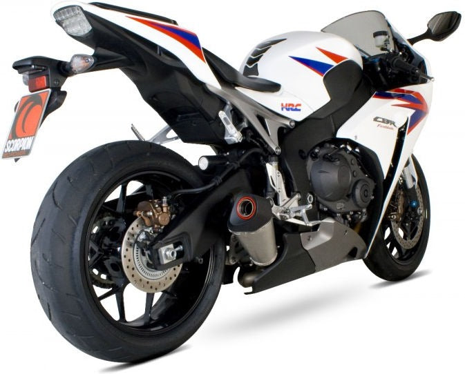 Scorpion / スコーピオンエキゾースト Serket (Taper)テーパースリップオン ステンレススリーブ eマーク Honda CBR 1000 RR 12-13 2012 | RHA154SEO
