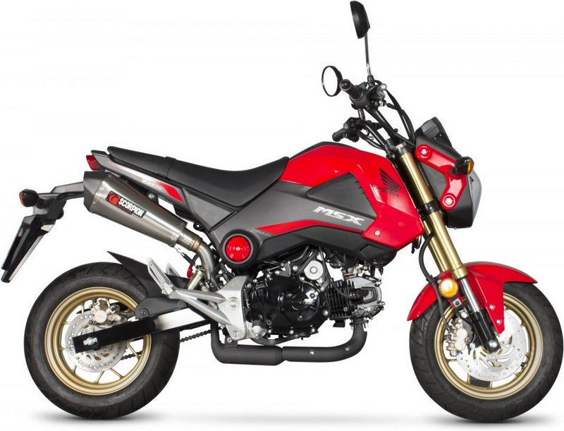Scorpion / スコーピオンエキゾースト Serket (Taper)テーパースリップオン ステンレススリーブ eマーク Honda MSX 125 2013 - 2016 | RHA170SEO