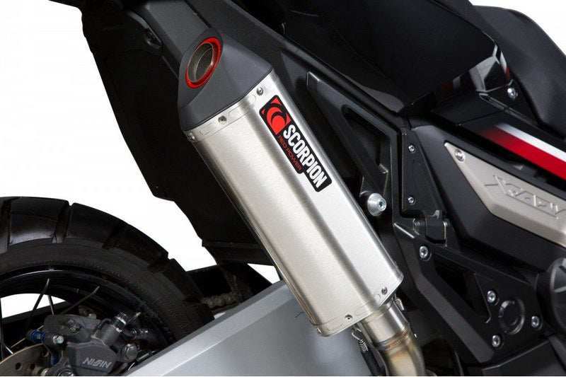 Scorpion / スコーピオンエキゾースト Serket スリップオン ステンレススリーブ eマーク Honda X-ADV 750 2017 - 2018 | RHA178SEO