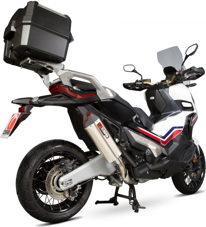 Scorpion / スコーピオンエキゾースト Serket スリップオン チタンスリーブ eマーク Honda X-ADV 750 2017 - 2018 | RHA178TEO