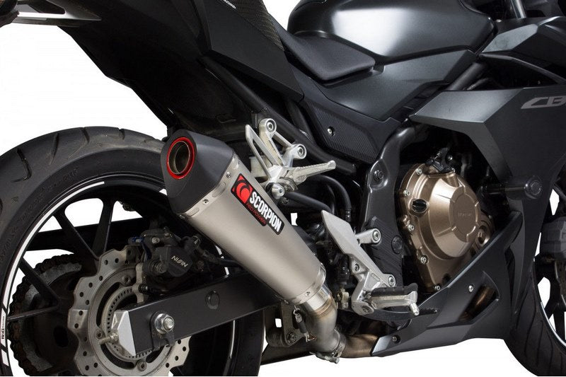 SCORPION / スコーピオンマフラー Serket Taper スリップオン チタンスリーブ EC 公認 | RHA180TEO