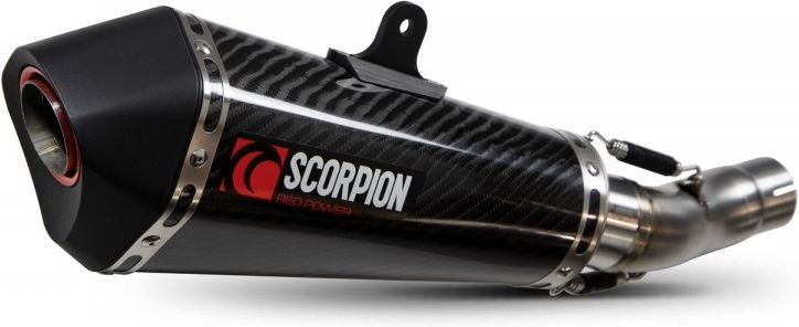 Scorpion / スコーピオンマフラー Serket Taper スリップオン カーボン スリーブ (非EU認証) | RHA186CEO