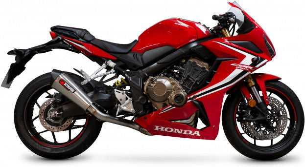 Scorpion Mufflers Serket Taper Full System Brushed Stainless Steel Sleeve | RHA197SYSSEO