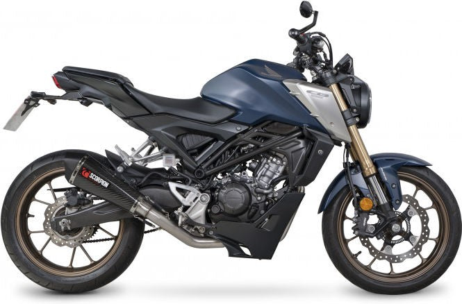 Scorpion Mufflers Serket Taper Full System Carbon Fibre Sleeve | RHA198SYSCEO