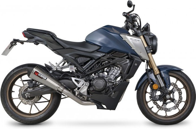 Scorpion Mufflers Serket Taper Full System Brushed Stainless Steel Sleeve | RHA198SYSSEO