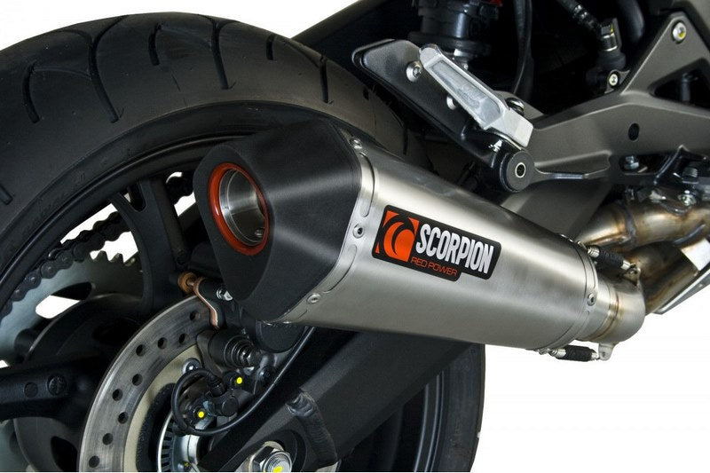 Scorpion / スコーピオンエキゾースト Serket (Taper)テーパースリップオン ステンレススリーブ eマーク Honda CB 600 Hornet 07-13 200 | RHA93SEO