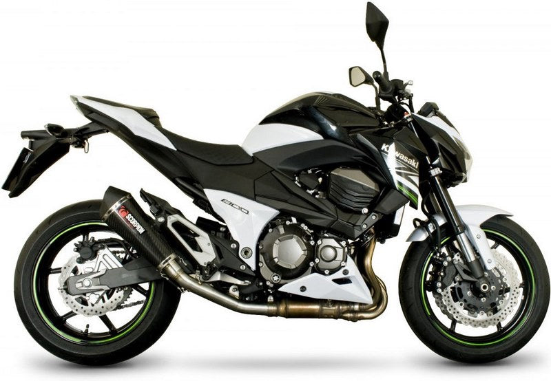 Scorpion / スコーピオンエキゾースト Serket (Taper)テーパースリップオン カーボンファイバースリーブ eマーク Kawasaki Z 800 13-16 2013 | RKA100CEO