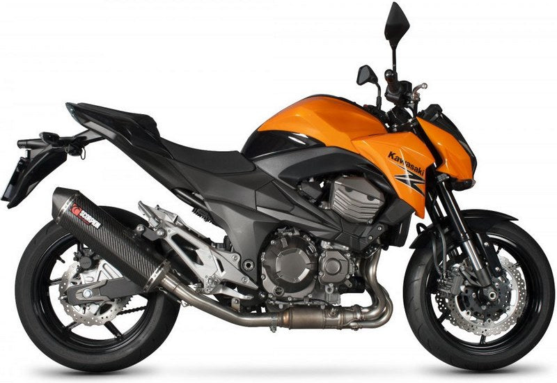 Scorpion / スコーピオンエキゾースト Serket スリップオン カーボンファイバースリーブ eマーク Kawasaki Z 800E 13-16 2013 - 2016 | RKA101CEO