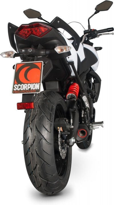 Scorpion / スコーピオンエキゾースト Serket (Taper)テーパースリップオン カーボンファイバースリーブ eマーク Kawasaki Versys 650 | RKA103CEO