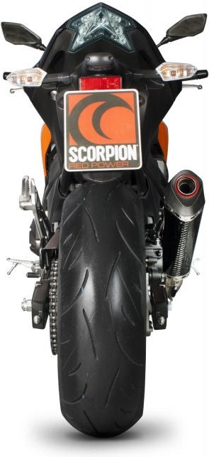 Scorpion / スコーピオンエキゾースト Serket (Taper)テーパースリップオン カーボンファイバースリーブ eマーク Kawasaki Z 800E 13-16 201 | RKA104CEO