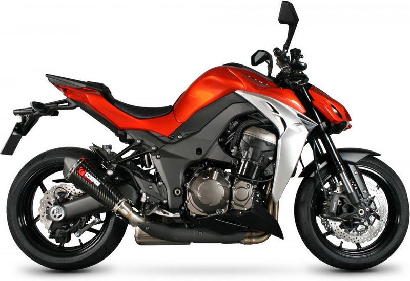 Scorpion / スコーピオンエキゾースト Serket (Taper)テーパースリップオン (ペア) カーボンファイバースリーブ eマーク Kawasaki Z 1000 14-C | RKA106CEO