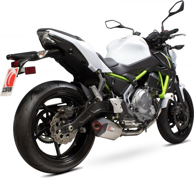 Scorpion / スコーピオンエキゾースト Serket フルシステム チタンスリーブ Kawasaki Z650 2017 - 2018 | RKA117SYSTEO
