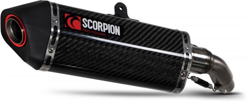 Scorpion / スコーピオンマフラー Serket Parallel スリップオン カーボン スリーブ (非EU認証) | RKA125CEO