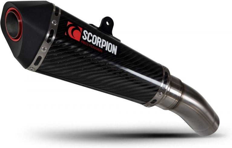 Scorpion / スコーピオンマフラー Serket Taper スリップオン カーボン スリーブ (非EU認証) | RKA129CEO