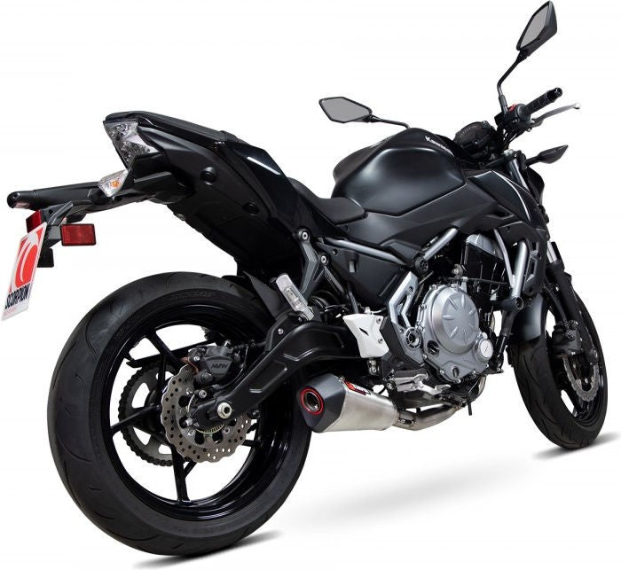 Scorpion / スコーピオンマフラー Serket Taper フルシステム ステンレス スリーブ ブラッシュ仕上げ (非EU認証) | RKA138SYSSEO