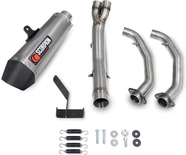Scorpion / スコーピオンマフラー Serket Taper フルシステム チタン スリーブ (非EU認証) | RKA138SYSTEO