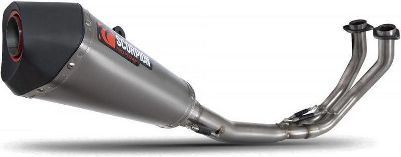 Scorpion / スコーピオンマフラー Serket Taper フルシステム チタン スリーブ (非EU認証) | RKA139SYSTEO