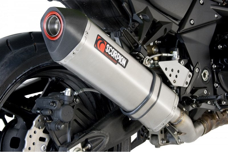 Scorpion / スコーピオンエキゾースト Serket スリップオン ステンレススリーブ eマーク Kawasaki Z 750 07-12 2007 - 2012 | RKA78SEO