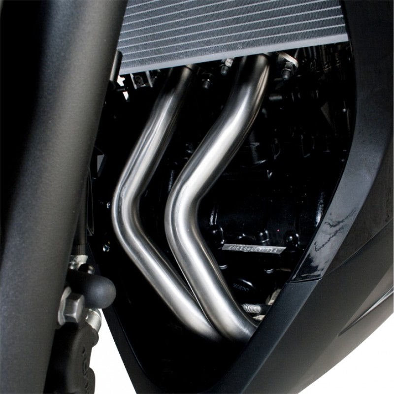 Scorpion / スコーピオンエキゾースト Serket テーパーフルシステム カーボンファイバースリーブ eマーク Kawasaki ER6 F/N 2012 - 20 | RKA90SYSCEO