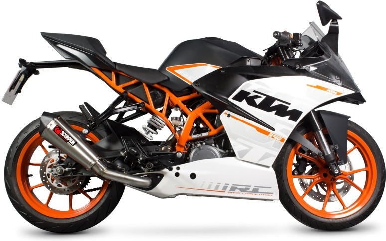 Scorpion / スコーピオンエキゾースト Serket テーパー 3/4 システム ステンレススリーブ KTM RC 390 2014 - 2016 | RKT80SEO