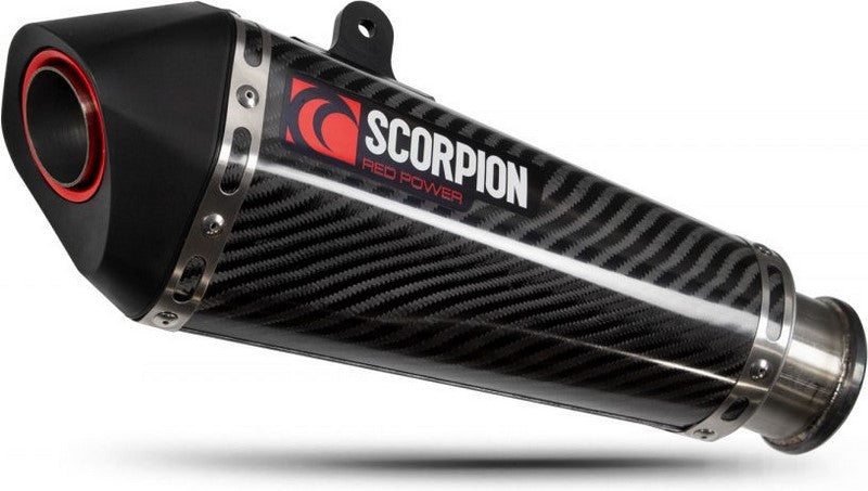 Scorpion / スコーピオンマフラー Serket Taper スリップオン カーボン スリーブ (非EU認証) | RKT90CEO