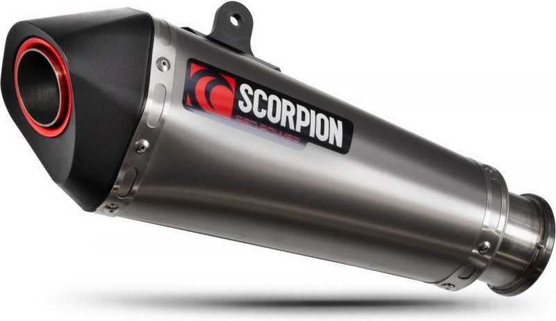 Scorpion / スコーピオンマフラー Serket Taper スリップオン チタン スリーブ (非EU認証) | RKT90TEO