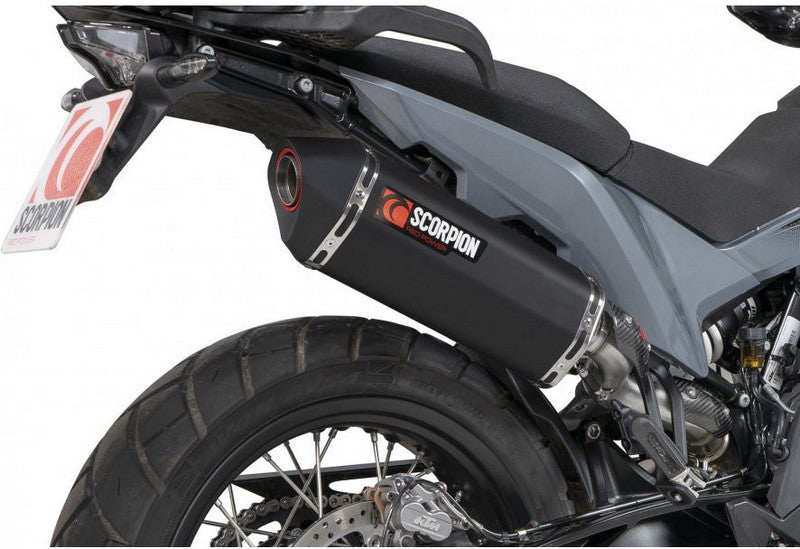 Scorpion Mufflers Serket Parallel Slip-on Black Ceramic Coated Sleeve | RKT93BCER