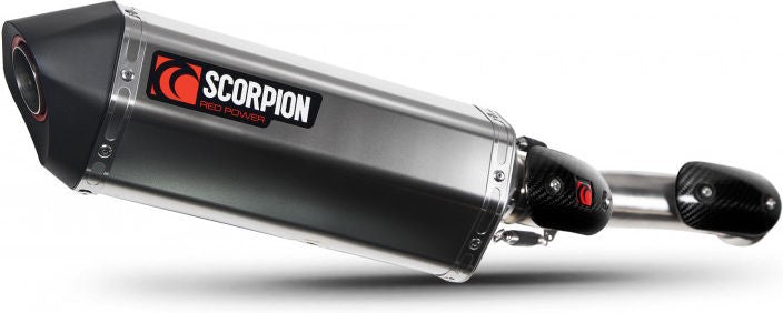 Scorpion Mufflers Serket Parallel Slip-on Titanium Sleeve | RKT93TEO