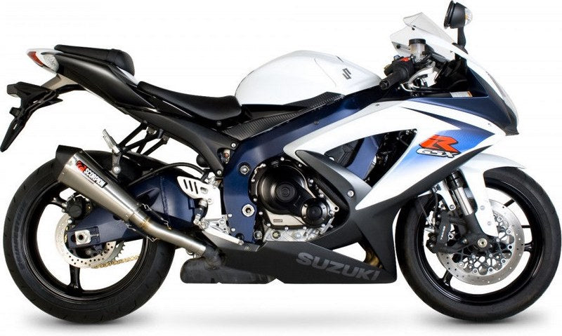 Scorpion / スコーピオンエキゾースト Serket (Taper)テーパースリップオン ステンレススリーブ eマーク Suzuki GSX-R 600 08-10 2008 - | RSI102SEO