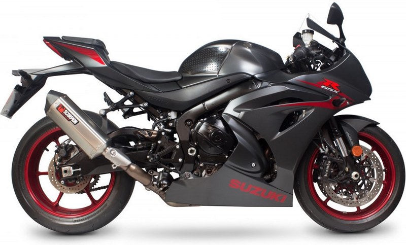 Scorpion / スコーピオンエキゾースト Serket スリップオン ステンレススリーブ eマーク Suzuki GSX-R 1000 17-Current 2017 - 2018 | RSI123SEO