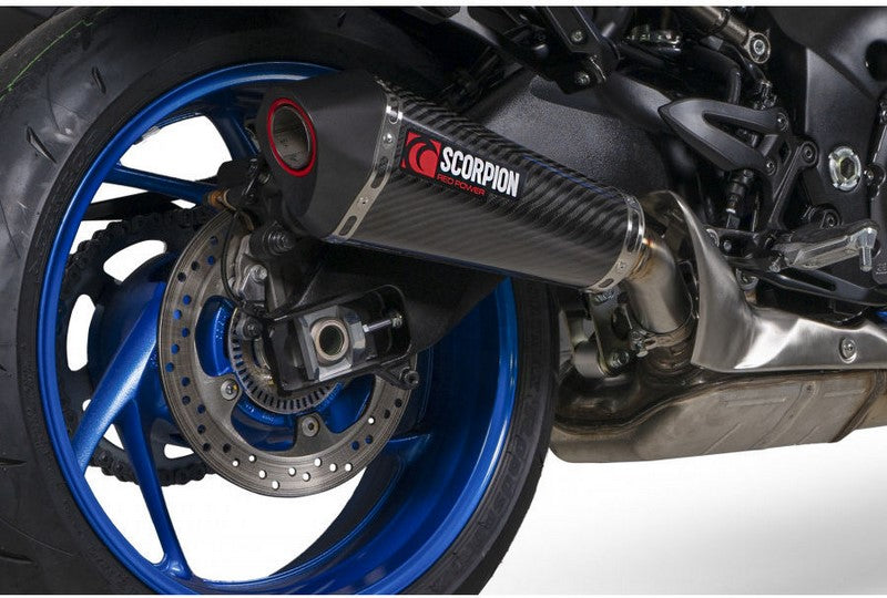 Scorpion Mufflers Serket Taper Slip-on Carbon Fibre Sleeve | RSI127CEO