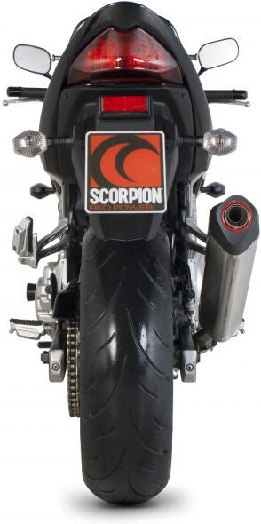 Scorpion / スコーピオンエキゾースト Serket スリップオン ステンレススリーブ eマーク Suzuki GSF 650 Bandit 07-11 2007 - 2011 | RSI98SEO