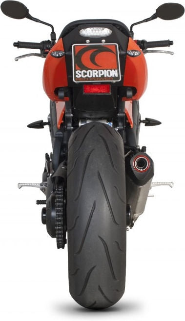 Scorpion / スコーピオンエキゾースト Serket (Taper)テーパースリップオン ステンレススリーブ Triumph Speed Triple 1050 05-10 2008 - 20 | RTR66SESEO