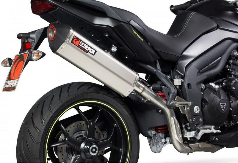 Scorpion / スコーピオンエキゾースト Serket スリップオン チタンスリーブ eマーク Triumph Tiger 1050 Sport 2013 - 2 | RTR78TEO
