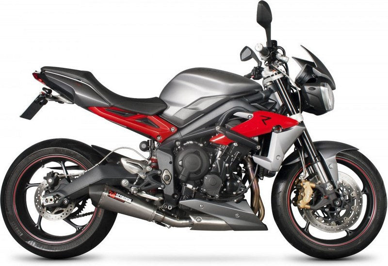 Scorpion / スコーピオンエキゾースト Serket (Taper)テーパースリップオン ステンレススリーブ eマーク Triumph Street Triple & R 13- | RTR79SEO