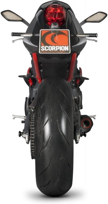 Scorpion / スコーピオンエキゾースト Serket (Taper)テーパースリップオン ステンレススリーブ eマーク Triumph Street Triple & R 13- | RTR79SEO