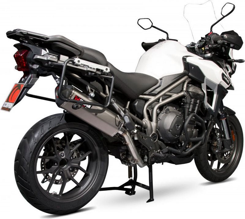 Scorpion / スコーピオンエキゾースト Serket スリップオン チタンスリーブ eマーク Triumph Tiger Explorer 1200 2016 - | RTR80TEO