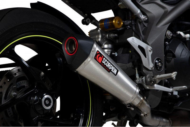 Scorpion / スコーピオンマフラー Serket Taper スリップオン ステンレス スリーブ ブラッシュ仕上げ (非EU認証) | RTR88SESEO