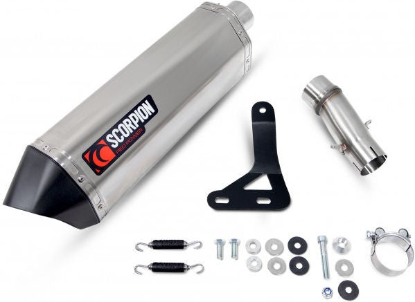 Scorpion Mufflers Serket Parallel Slip-on Titanium Sleeve. Fits with panniers | RTR92TEO