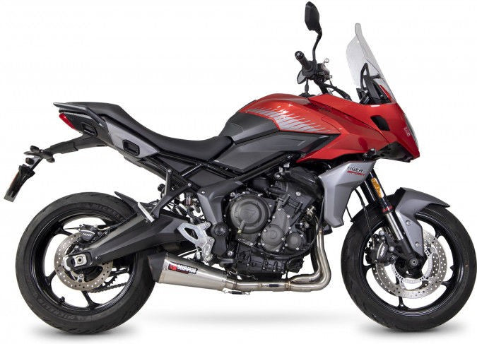 Scorpion Mufflers Serket Taper Full System Brushed Stainless Steel Sleeve | RTR93SYSSEO