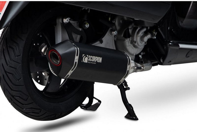 Scorpion / スコーピオンマフラー Serket Parallel Slip-on Black Ceramic Coated Sleeve | RVE217BCER