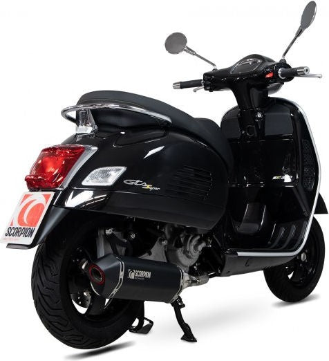 Scorpion / スコーピオンマフラー Serket Parallel Slip-on Black Ceramic Coated Sleeve | RVE217BCER