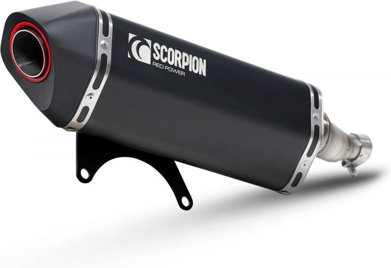 Scorpion / スコーピオンマフラー Serket Parallel スリップオン ブラック セラミックコート スリーブ (非EU認証) | RVE219BCER